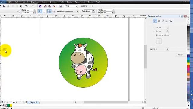 Exportando uma arte feita no corel em SVG смотреть онлайн