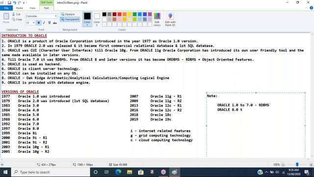 ORACLE 19c tutorial || Demo - 4 || by Mr. Shareef On 13-08-2020 @9AM смотреть онлайн