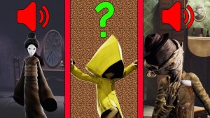 Угадай МОНСТРА МАЛЕНЬКИЕ КОШМАРЫ по звуку в МАЙНКРАФТ #4 ! LITTLE NIGHTMARES SCP MINECRAFT