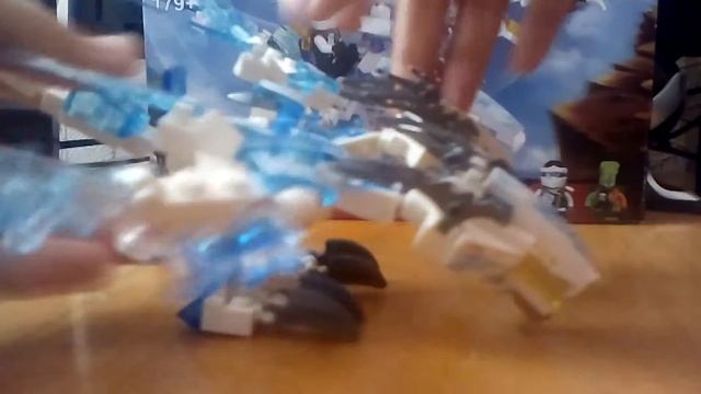 Китайский набор Lego NINJAGO - Двухголовый ледяной дракон Зейна смотреть онлайн