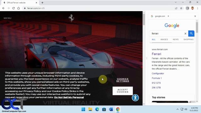 The Google Chrome Search Side Panel смотреть онлайн