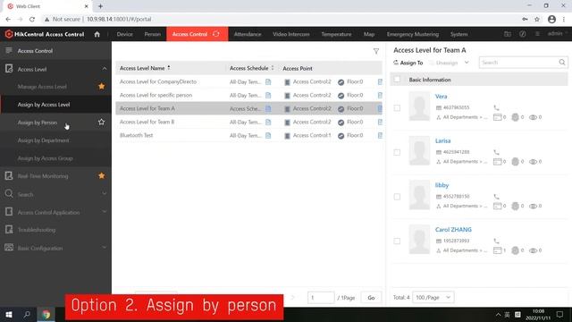 How to Manage Access Level on HikCentral Access Control смотреть онлайн