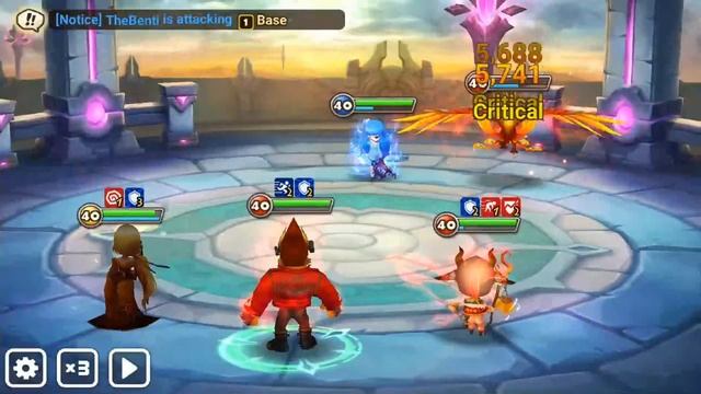 Summoners war G3 siege: NaCl Vs 7Guns Vs Impact смотреть онлайн