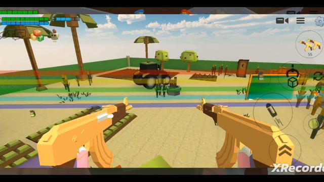 как сделать радугу в чикен гане (Chicken Gun) смотреть онлайн