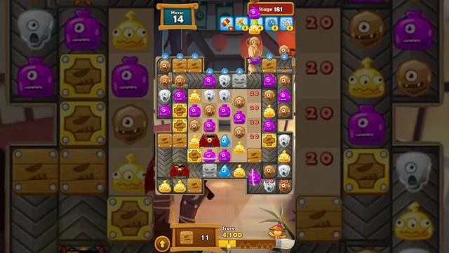 Monster Busters: Link Flash stage 181 (mobile) смотреть онлайн