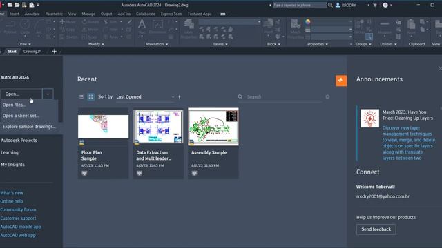 Aula 159 - Interface do AutoCAD 2024 смотреть онлайн