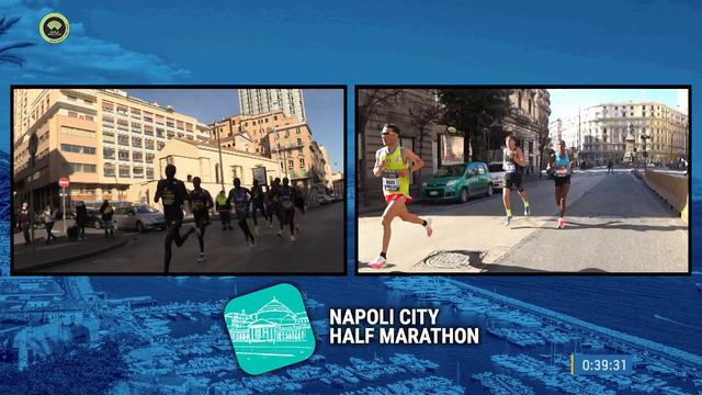 Napoli City Half Marathon 2022 - HM Italian New Record with Yeman Crippa смотреть онлайн