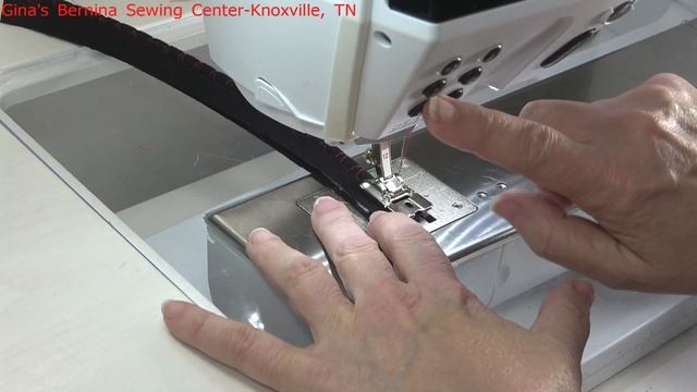 Gina's Pro Tips-Bernina Presser Foot #12C on the Bernina 880 Plus смотреть онлайн
