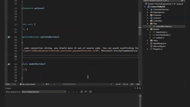 Connect .Net Core MVC Project To MySQL based on Database First شرح بالعربي смотреть онлайн