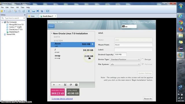 Install Oracle Linux 7 on VMware Part 1 смотреть онлайн