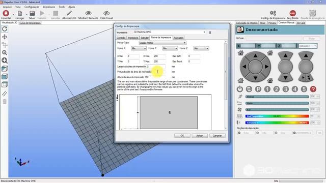 Baixando, Instalando e Conhecendo a interface do Repetier Host [3D Machine] смотреть онлайн