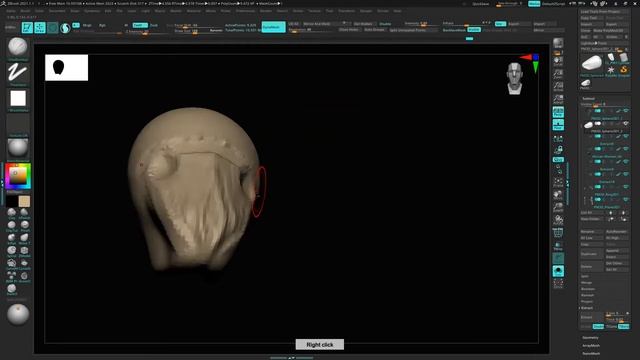 Zbrush to Photoshop Timelapse _ Space Night Concept смотреть онлайн
