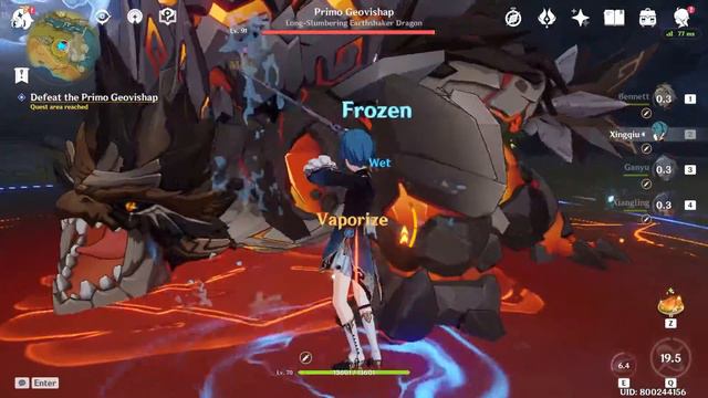 Even Mountains Tremble Event - Primo Geovishap | Genshin Impact смотреть онлайн