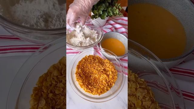 Хрустящие куриные стрипсы!