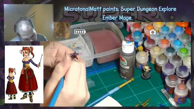 Chibi Magic! Painting up the Ember Mage for Super Dungeon Explore смотреть онлайн