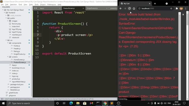 Using React Router to avoid Page Reload | Django + React Series PT 6 смотреть онлайн
