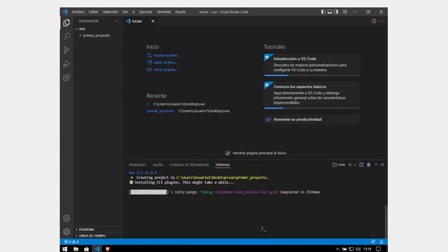 #02 | Instalación NodeJS, VueCLI y Vuetify | Curso Vue JS Nivel intermedio y avanzado [ En Español смотреть онлайн
