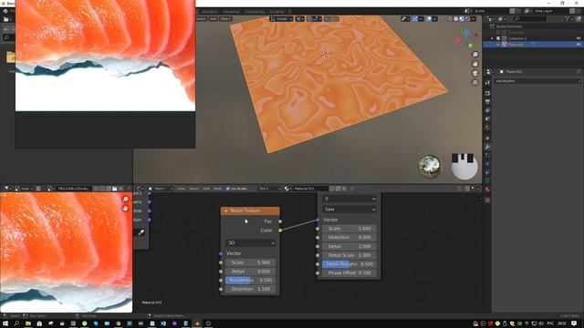 Как сделать процедурную текстуру суши в blender 2.8+ смотреть онлайн