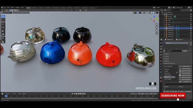 Blender 2.81 - Material Library Free Addons