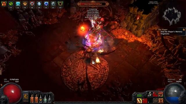 Path Of Exile: Apex Of Sacrifice Berserker Ngamahu's Flame Cyclone смотреть онлайн