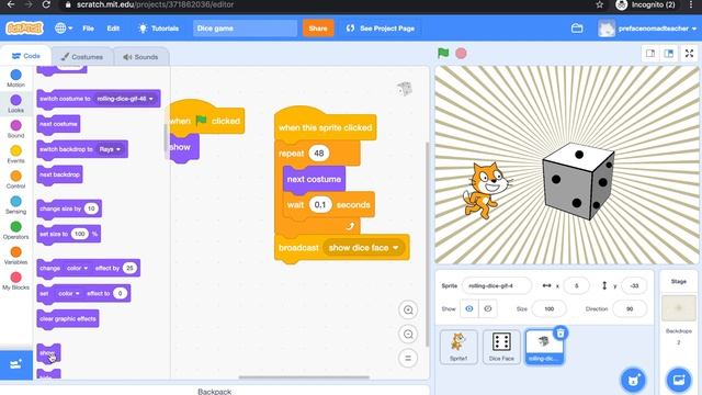 Scratch Tutorial | How to Communicate Between Sprites смотреть онлайн