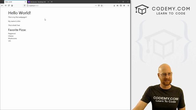 Templates, Bootstrap Navbars, and Links - Flask Fridays #4 смотреть онлайн