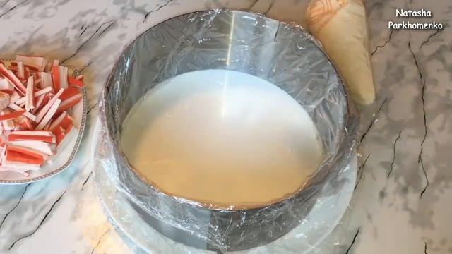 Салат "КРАСНОЕ МОРЕ" Свежий и Ооочень Вкусный!!! / Новогодний Салат / Salad "Red Sea" смотреть онлайн