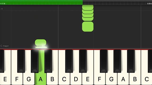 Old Town Road piano tutorial right hand normal speed смотреть онлайн