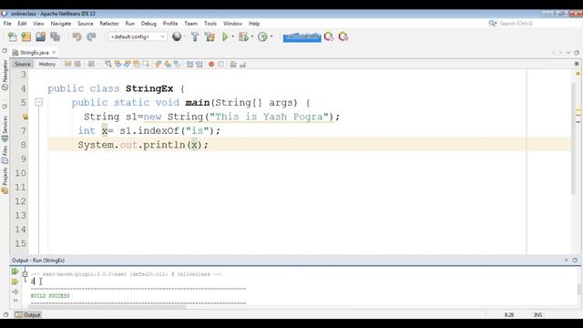 Java String indexOf() Method | What is indexOf() method in Java? смотреть онлайн