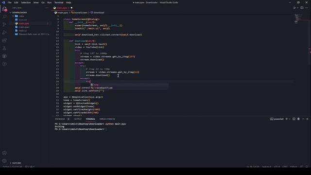 Download Youtube Videos all in Python смотреть онлайн