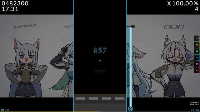 [ XTrinity ] Custom 4K Rythmgame смотреть онлайн