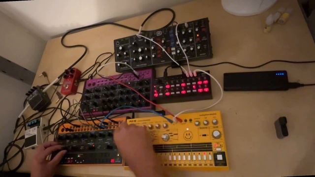 Behringer Analog Jam Ft Edge, Crave, Model D, RD-6