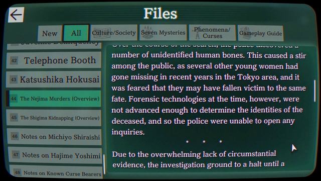 PARANORMASIGHT The Seven Mysteries of Honjo All 49 Files, Person, Birds смотреть онлайн