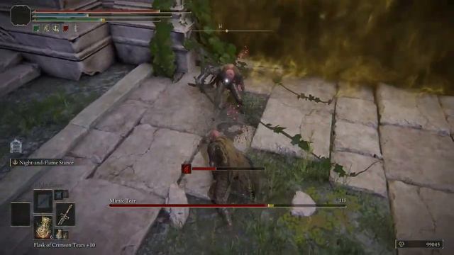 Elden Ring - Battling my Mimic Tear (Meteoric Ore Blade) смотреть онлайн