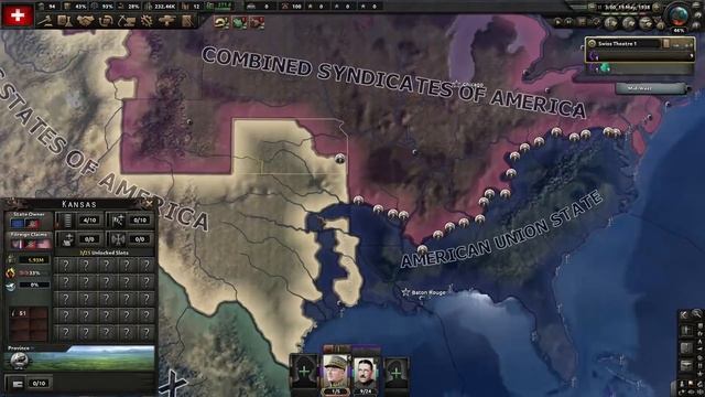 10 лет Железного Швейцарского Нейтралитета в Hearts of Iron 4 [ Kaiserreich ] смотреть онлайн