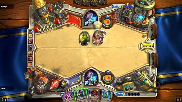 Hearthstone - Bjergz vs Zlyx #3 Unstable portal OP смотреть онлайн