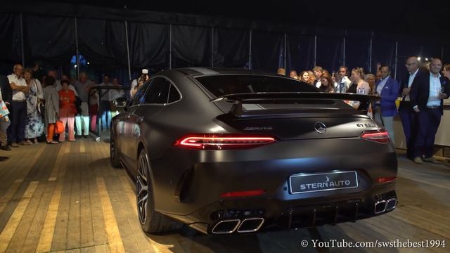2019 Mercedes-AMG GT 63 S 4-Door SOUND & REVS! смотреть онлайн