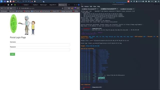 Пентест для новичков | CTF | TryHackMe - Pickle Rick смотреть онлайн