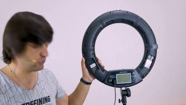 Лучший свет для видео! Yidoblo FE-480II - самая мощная кольцевая лампа с Алиэкспресс! смотреть онлайн