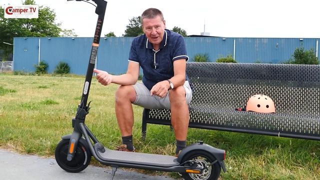 #320 Elektrische step (of kickscooter) Ninebot by Segway model F25E смотреть онлайн