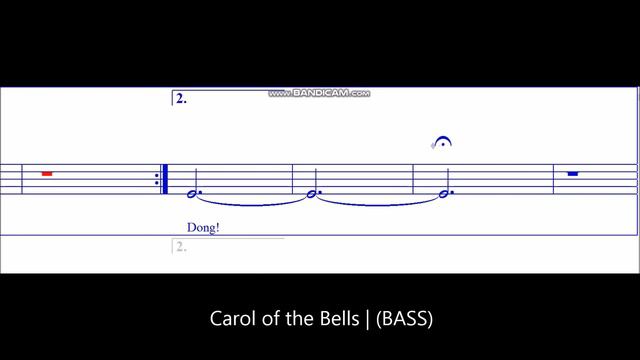 Carol of the Bells - BASS смотреть онлайн