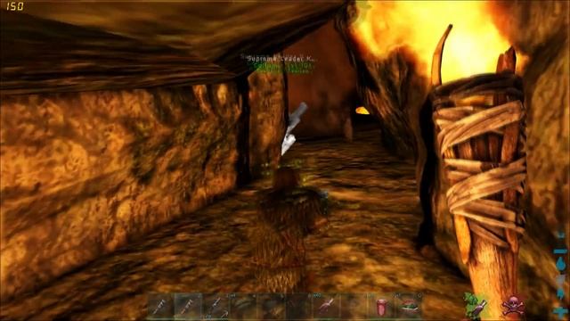 ARK Official PVP - [RAGNAROK] HOW TO LAVA CAVE + ROCK GOLEM LOOT! смотреть онлайн