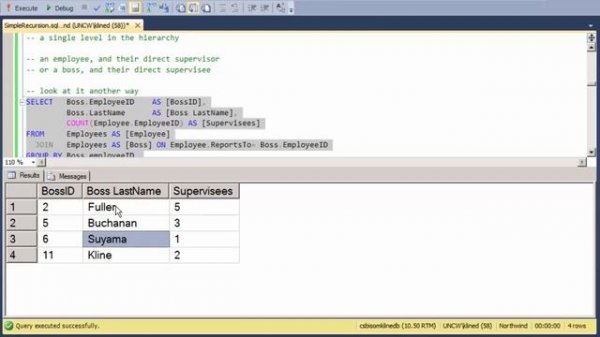 Simple Recursion in SQL