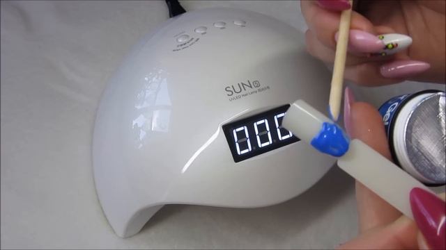 SUN 5 UV LED LAMP - Utwardzanie - Test - Curring All Gels смотреть онлайн
