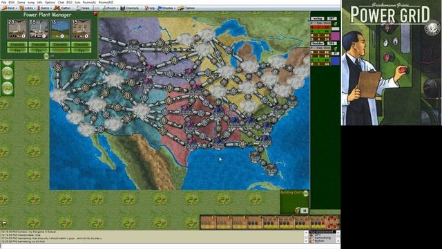 Power Grid - BSW 2-Player Game (USA Green-Red-Purple, funkdoc vs. teokop) смотреть онлайн