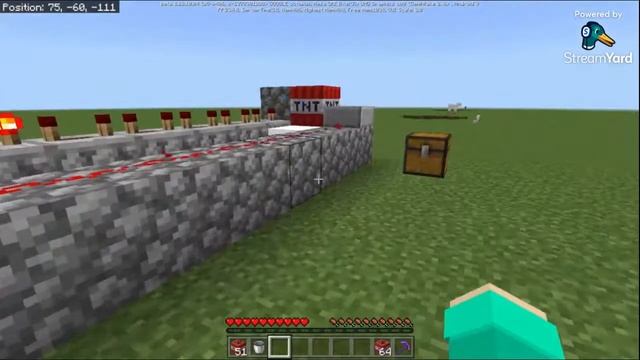 How to make a TNT cannon in minecraft смотреть онлайн