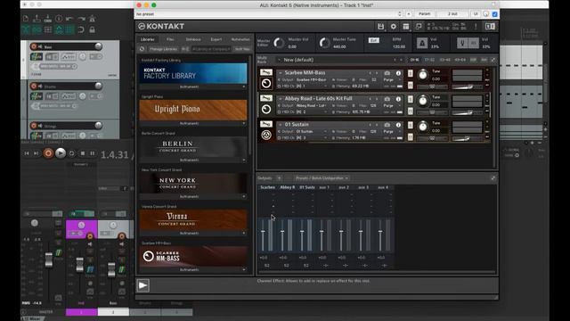 Setting up Kontakt in Reaper смотреть онлайн