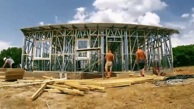 Строительство ЛСТК дома Весь цикл смотреть онлайн
