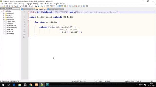 Multi Item Slider in Codeigniter using JQuery смотреть онлайн