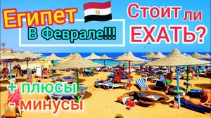 ОТДЫХ в Египте в ФЕВРАЛЕ. ЦЕНЫ ПАДАЮТ! Стоит ли ехать? ПОРА! ПОГОДА в Хургаде и Шарм эль Шейхе.